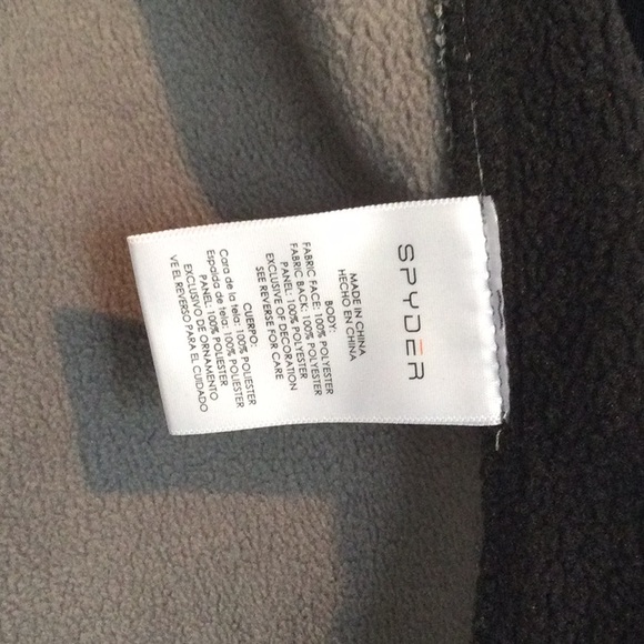 Boys Spyder fleece - Picture 3 of 5